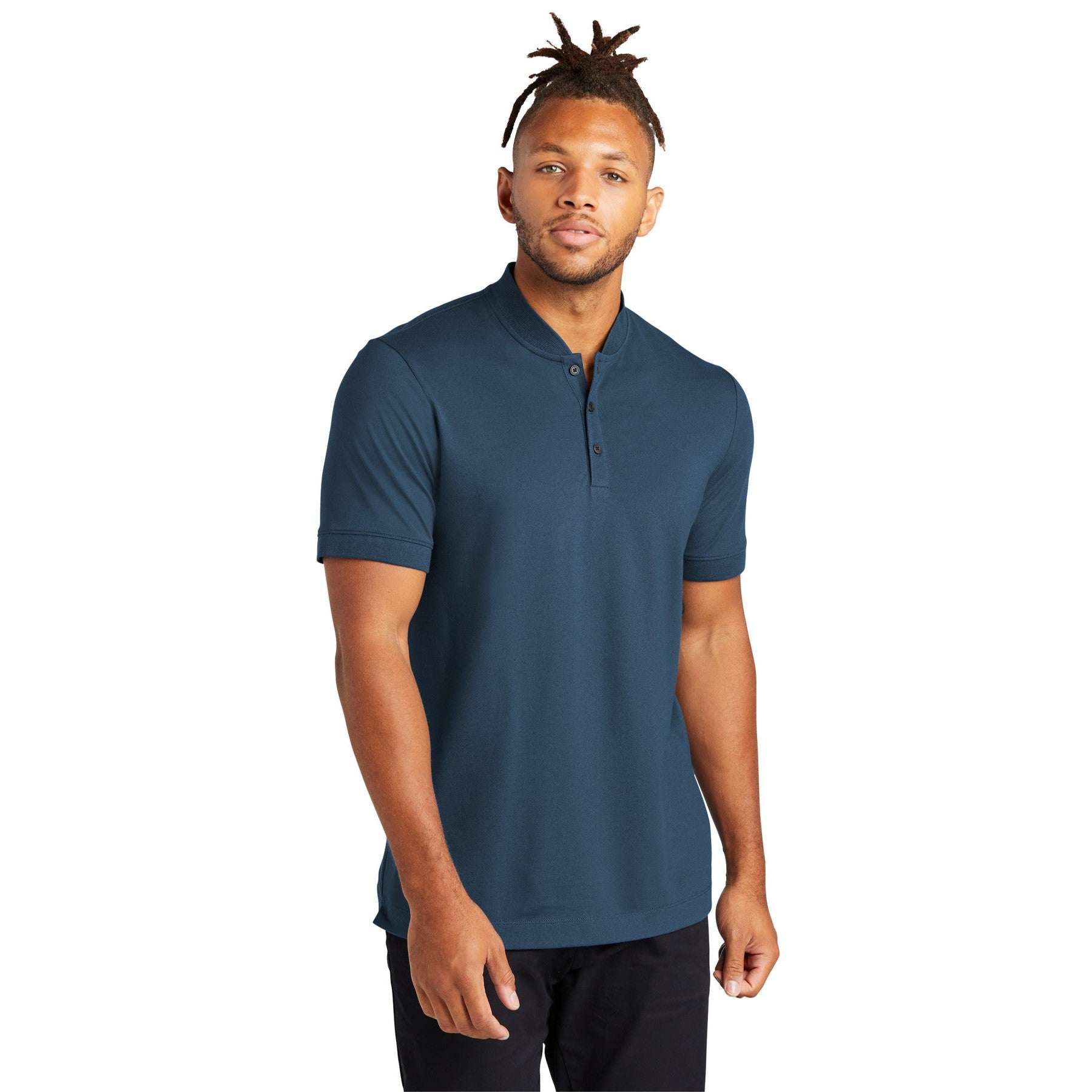 Mercer+Mettle-Mercer+Mettle® Stretch Pique Henley MM1008-MedTech-4