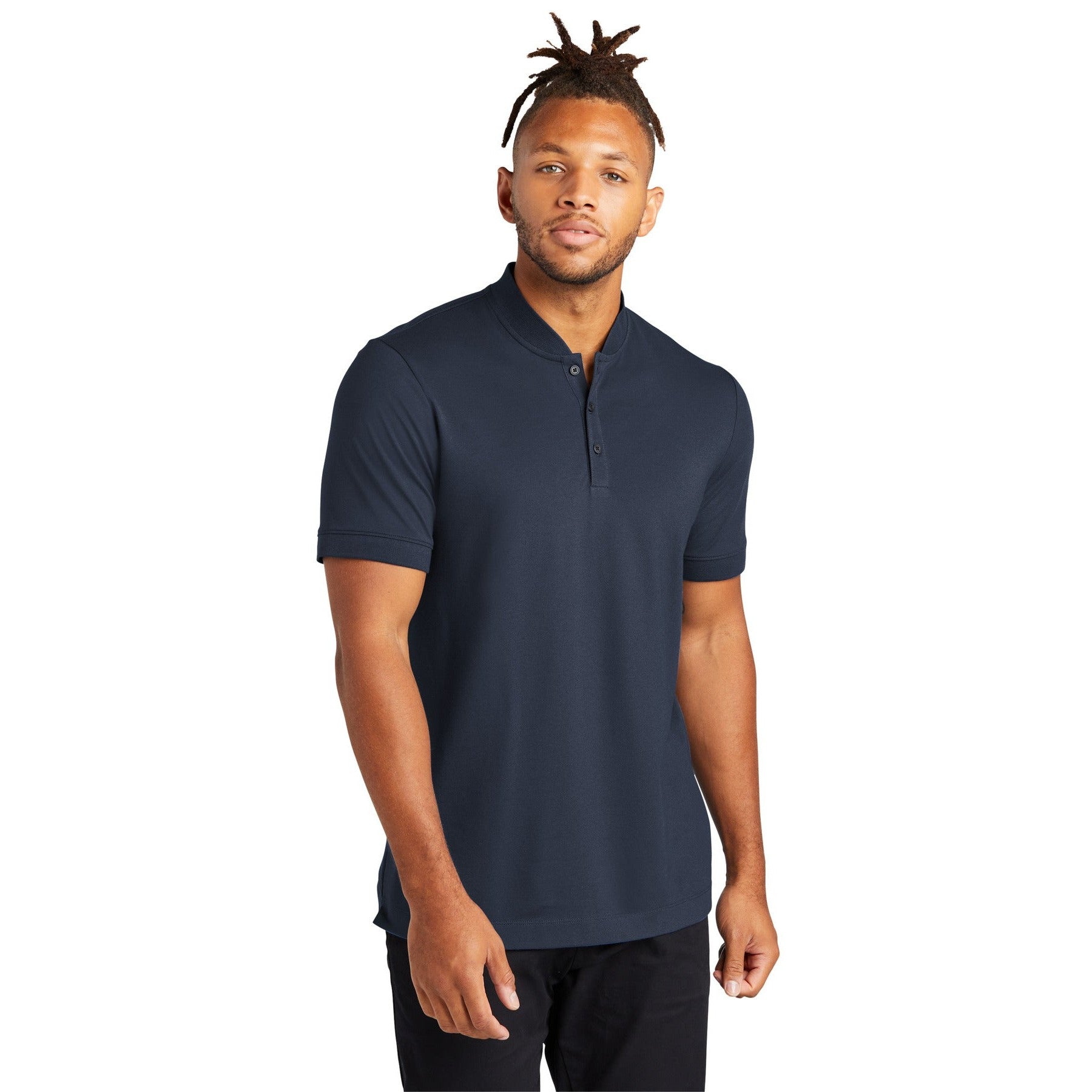 Mercer+Mettle-Mercer+Mettle® Stretch Pique Henley MM1008-MedTech-5