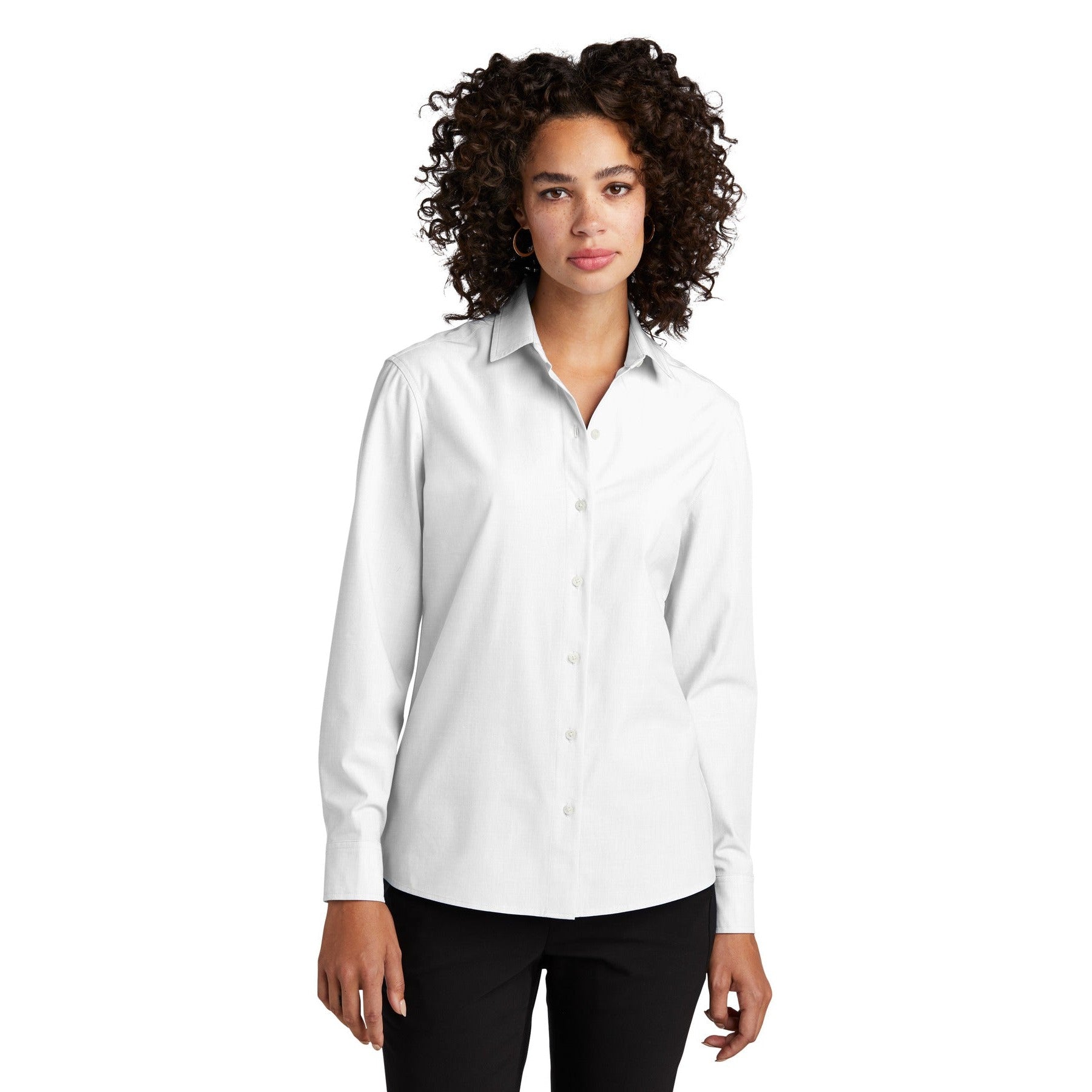 Mercer+Mettle-Mercer+Mettle® Women's Long Sleeve Stretch Woven Shirt MM2001-MedTech-4