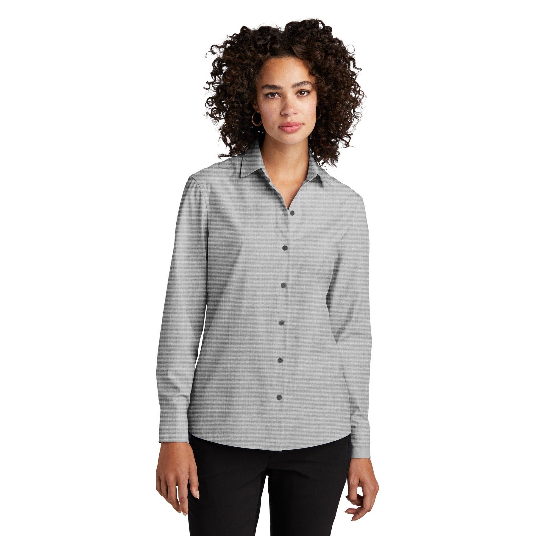 Mercer+Mettle-Mercer+Mettle® Women's Long Sleeve Stretch Woven Shirt MM2001-MedTech-3