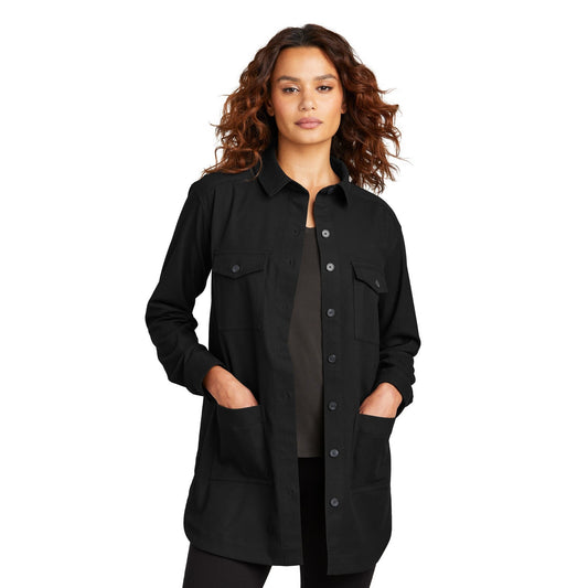 Mercer+Mettle-Mercer+Mettle® Women's Long Sleeve Twill Overshirt MM2021-MedTech-1