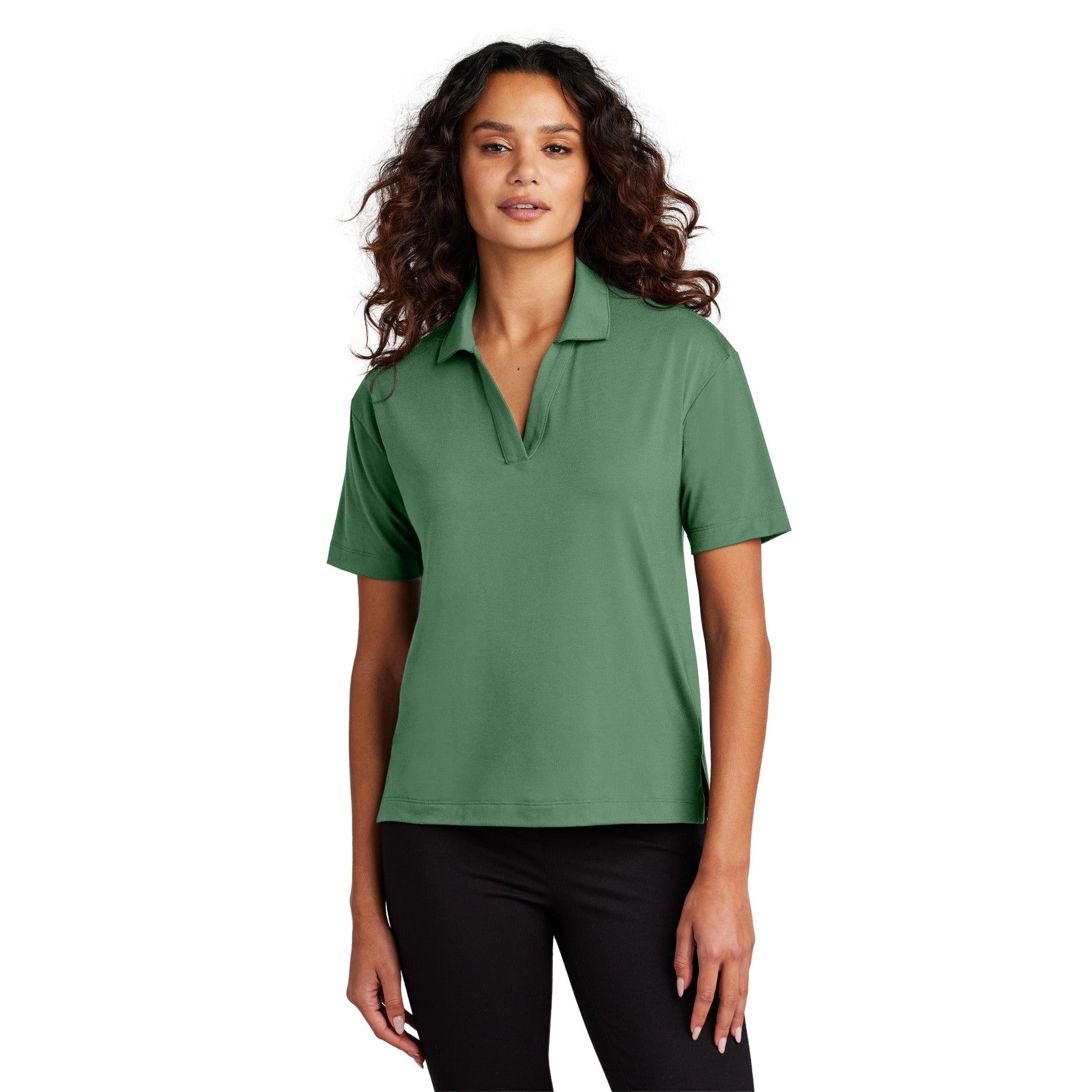 Mercer+Mettle-Mercer+Mettle® Women's Stretch Jersey Polo MM1015-MedTech-6