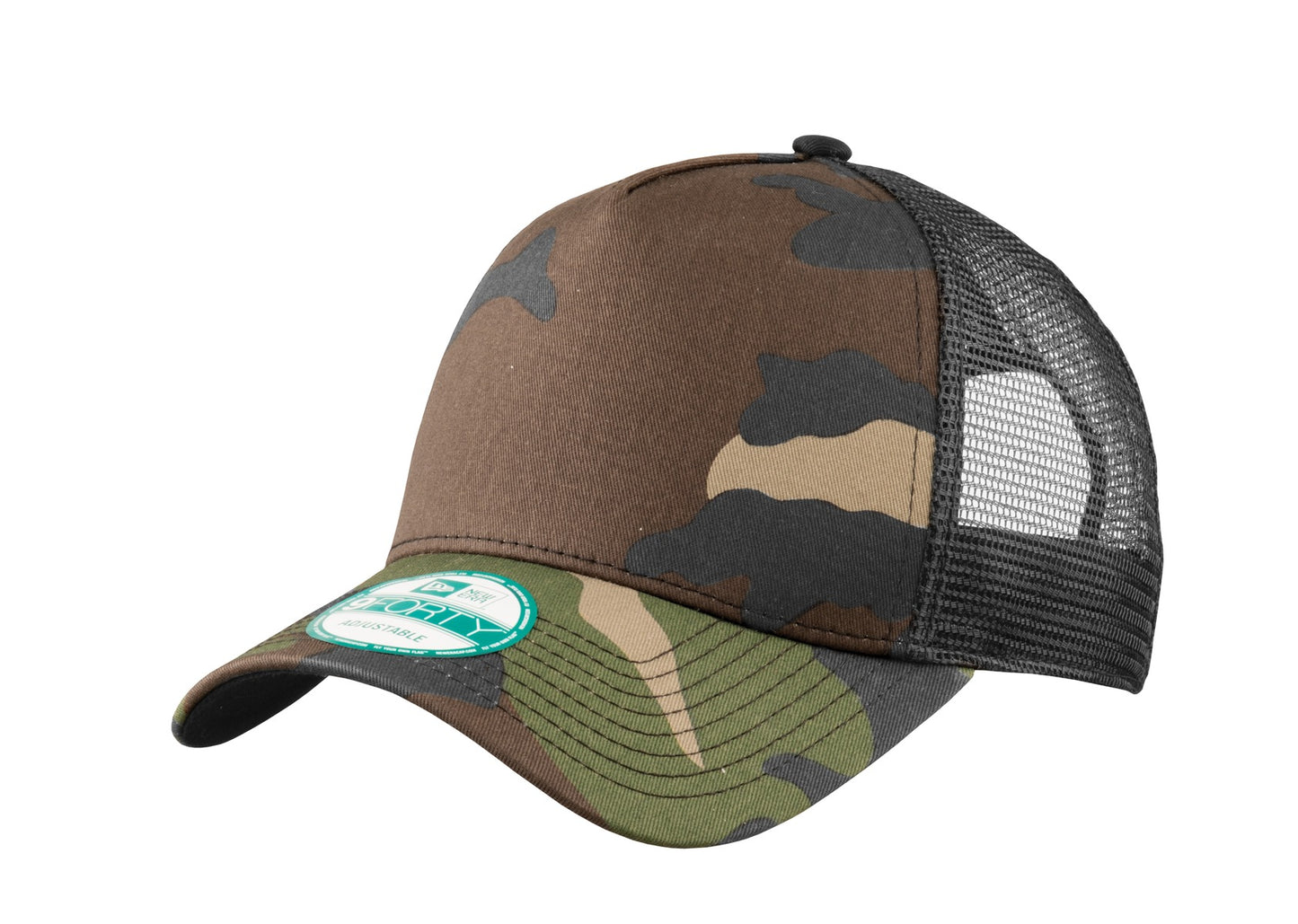New Era- New Era® Snapback Trucker Cap. NE205-Medtech- 4