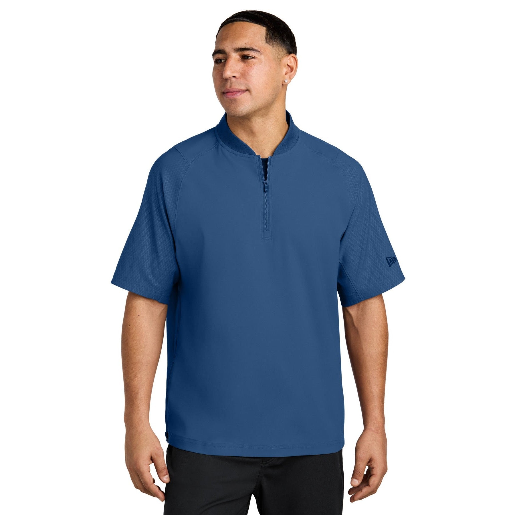 New Era-New Era ® Cage Short Sleeve 1/4-Zip Jacket. NEA600-MedTech-3