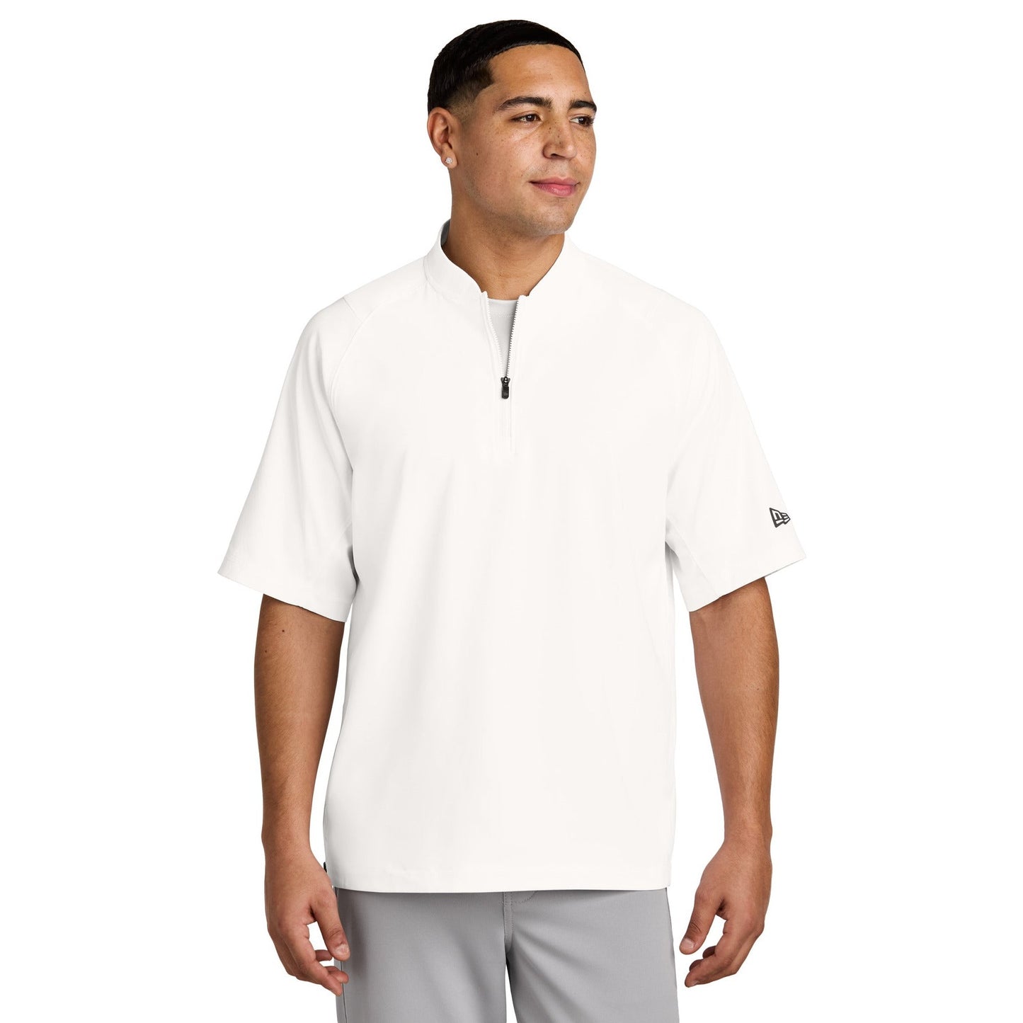 New Era-New Era ® Cage Short Sleeve 1/4-Zip Jacket. NEA600-MedTech-6