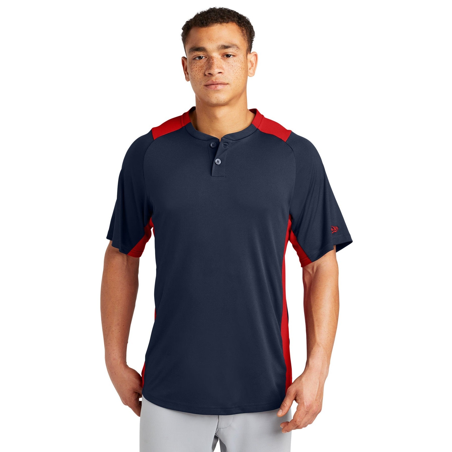 New Era-New Era ® Diamond Era 2-Button Jersey. NEA221-MedTech-6