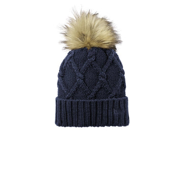 New Era-New Era® Faux Fur Pom Beanie NE911-MedTech-2