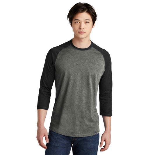 New Era-New Era ® Heritage Blend 3/4-Sleeve Baseball Raglan Tee. NEA104-MedTech-1