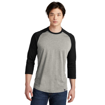New Era-New Era ® Heritage Blend 3/4-Sleeve Baseball Raglan Tee. NEA104-MedTech-2