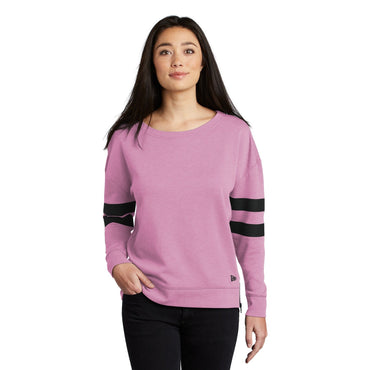 New Era-New Era ® Ladies Tri-Blend Fleece Varsity Crew LNEA513-MedTech-2