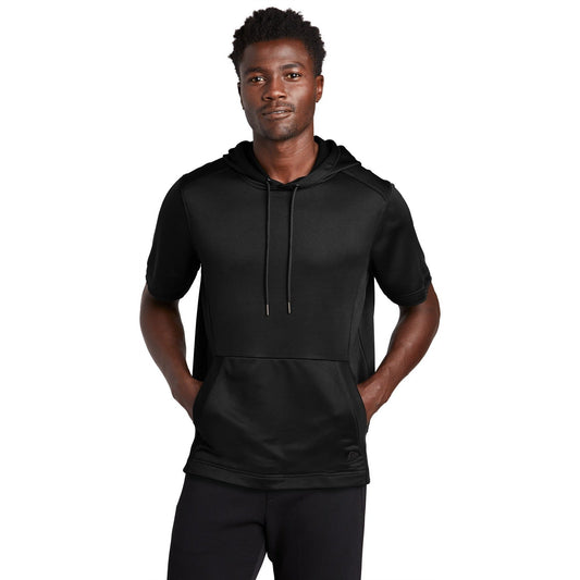 New Era-New Era ® Performance Terry Short Sleeve Hoodie NEA533-MedTech-1