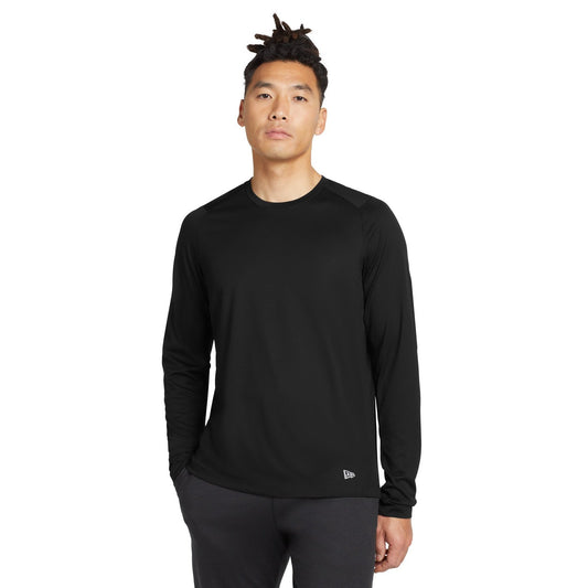 New Era-New Era ® Series Performance Long Sleeve Crew Tee. NEA201-MedTech-1