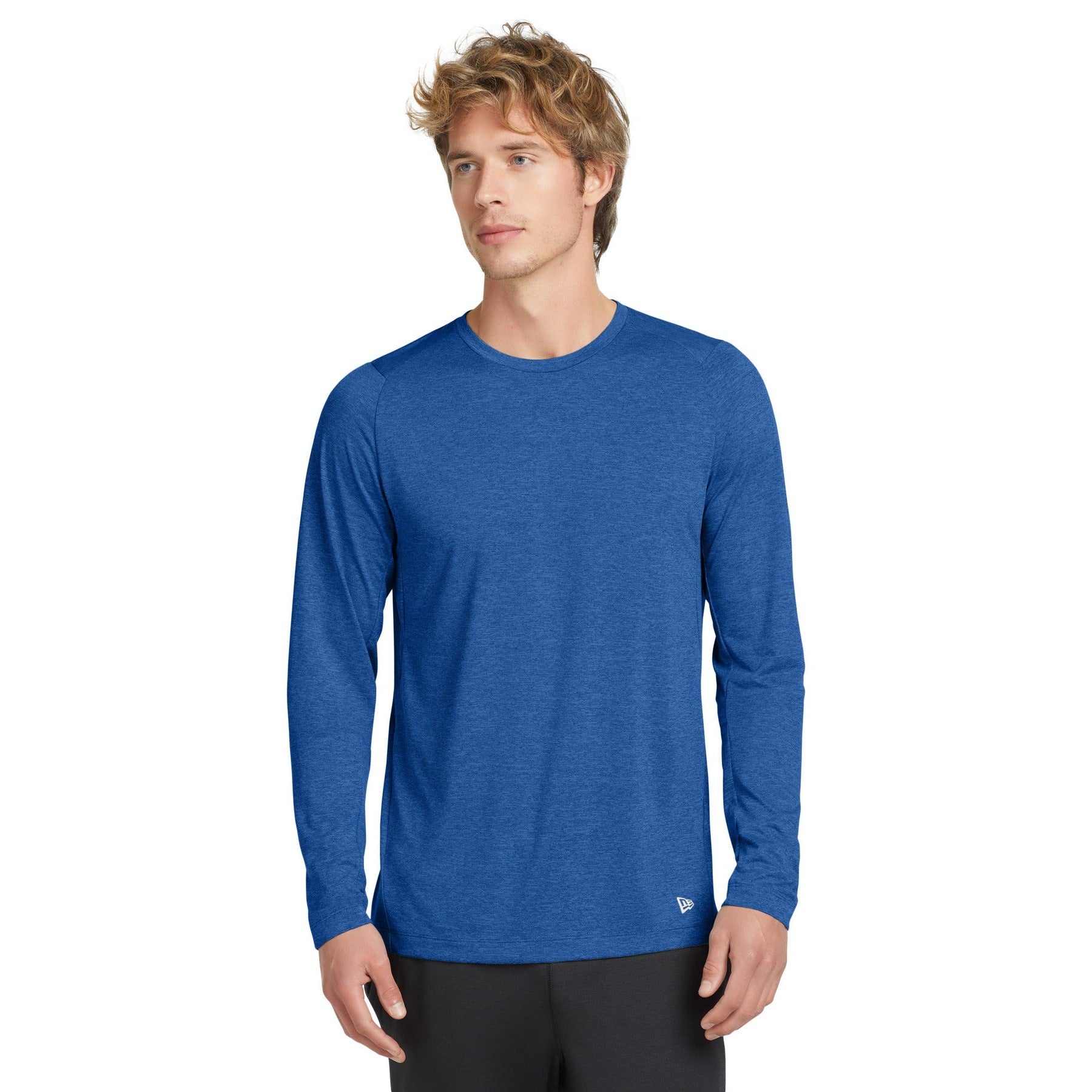 New Era-New Era ® Series Performance Long Sleeve Crew Tee. NEA201-MedTech-4