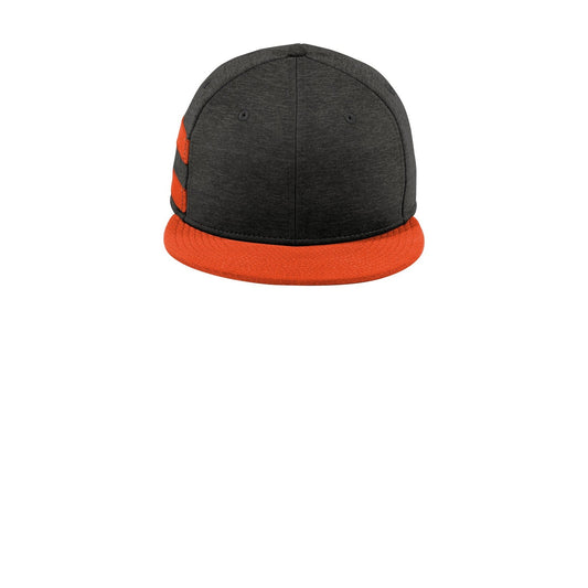 New Era-New Era ® Shadow Heather Striped Flat Bill Snapback Cap NE408-MedTech-1