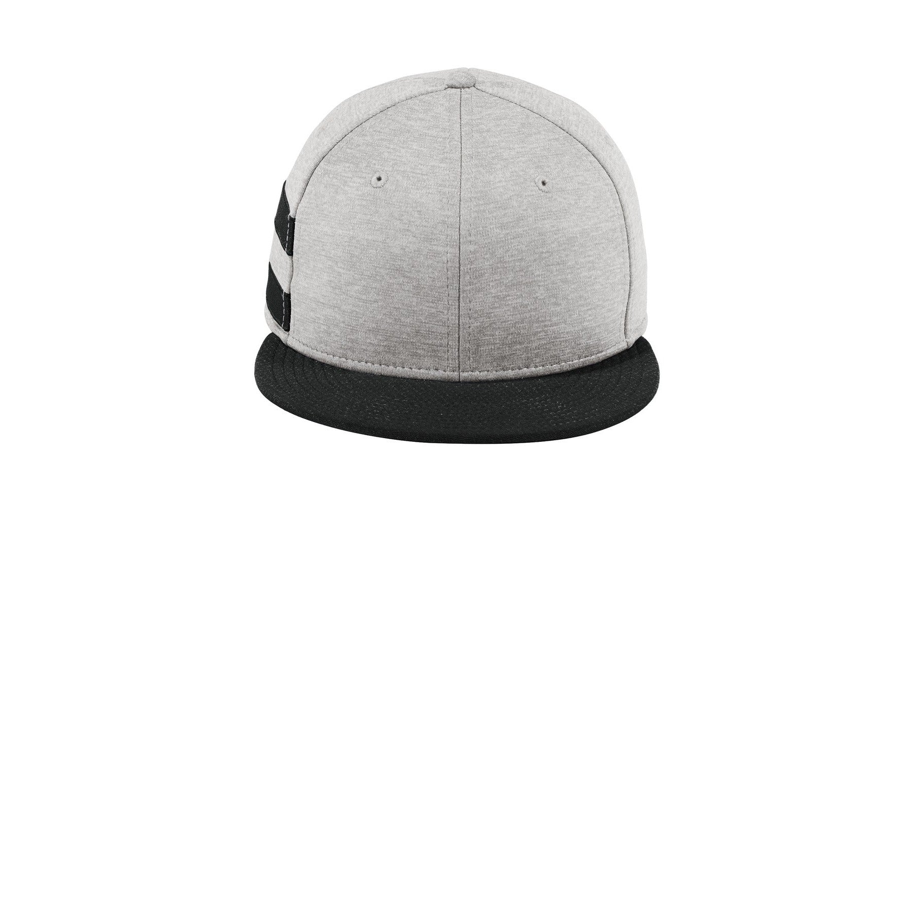 New Era-New Era ® Shadow Heather Striped Flat Bill Snapback Cap NE408-MedTech-4
