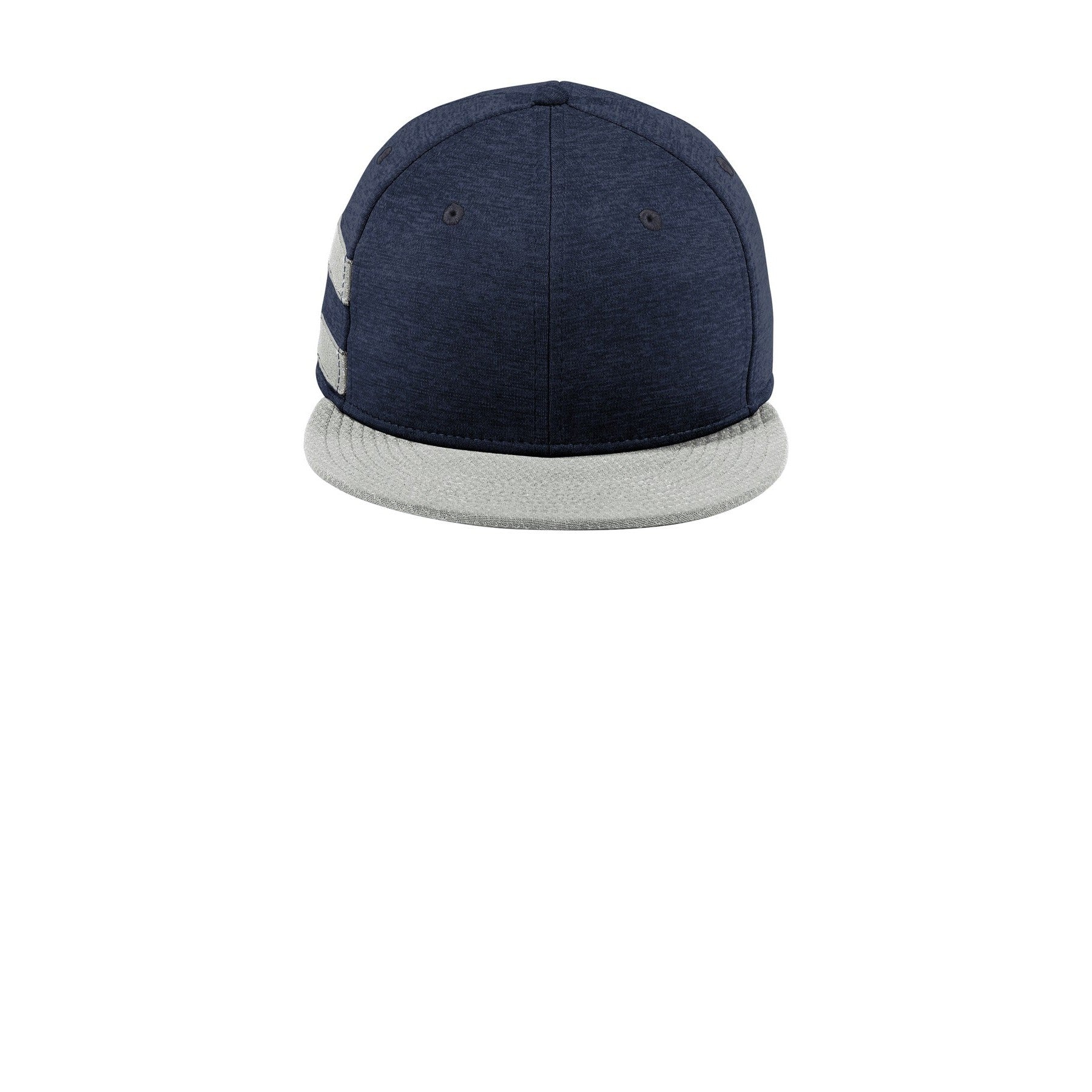 New Era-New Era ® Shadow Heather Striped Flat Bill Snapback Cap NE408-MedTech-3