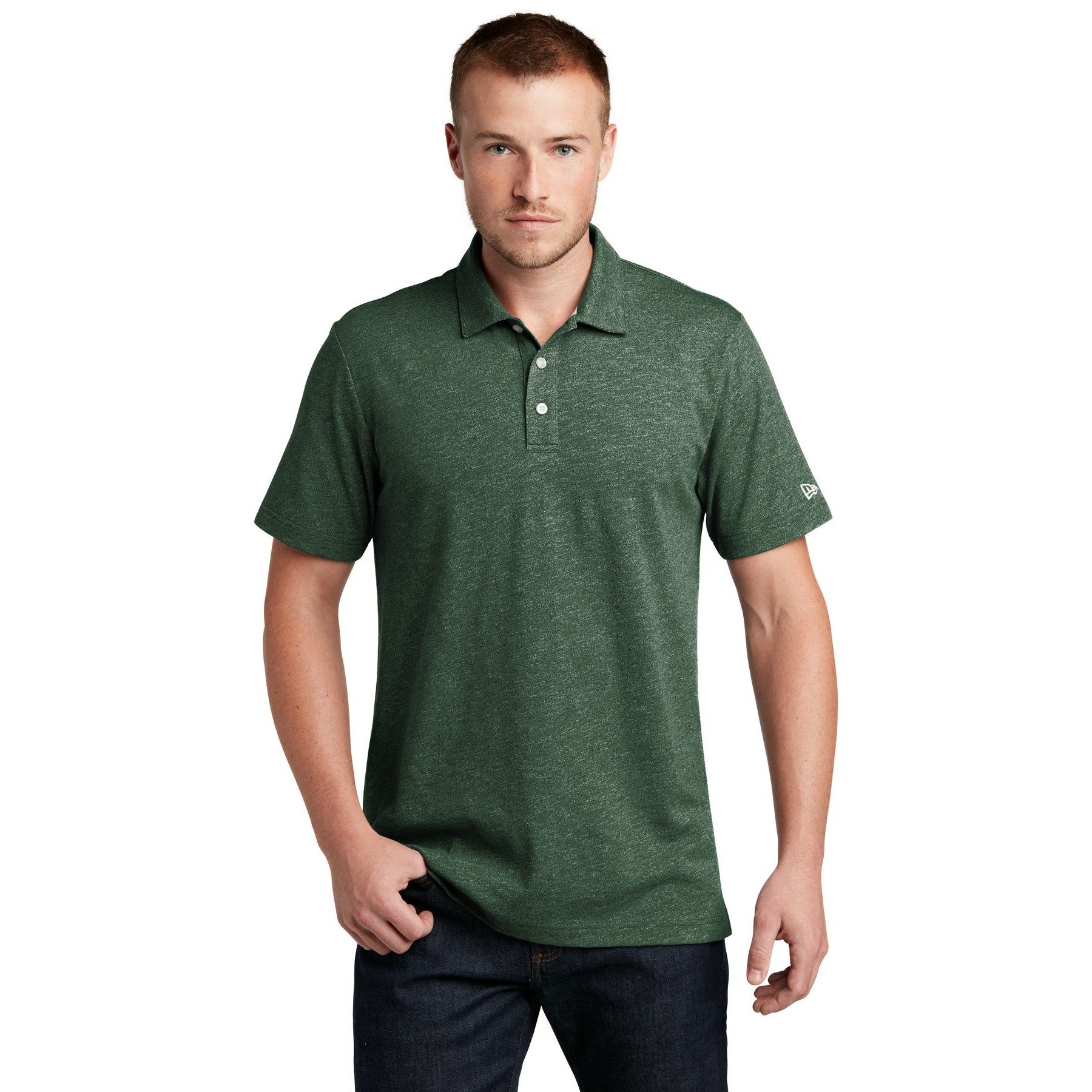 New Era-New Era ® Slub Twist Polo NEA301-MedTech-2