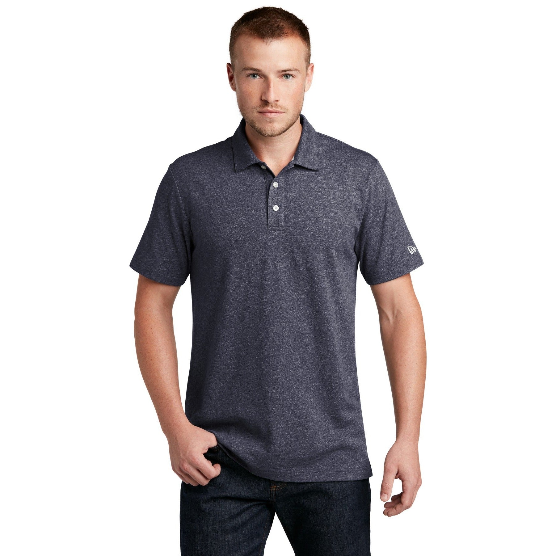 New Era-New Era ® Slub Twist Polo NEA301-MedTech-4