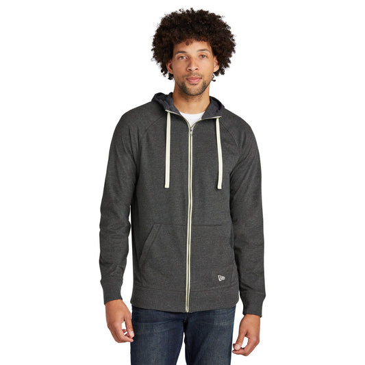 New Era-New Era ® Sueded Cotton Blend Full-Zip Hoodie. NEA122-MedTech-1