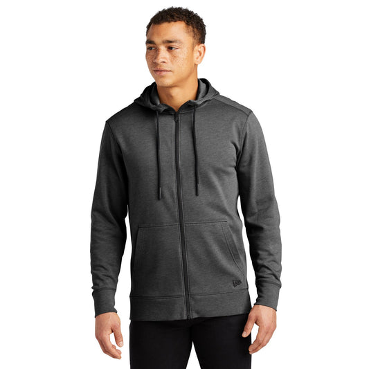 New Era-New Era ® Tri-Blend Fleece Full-Zip HoodieNEA511-MedTech-1