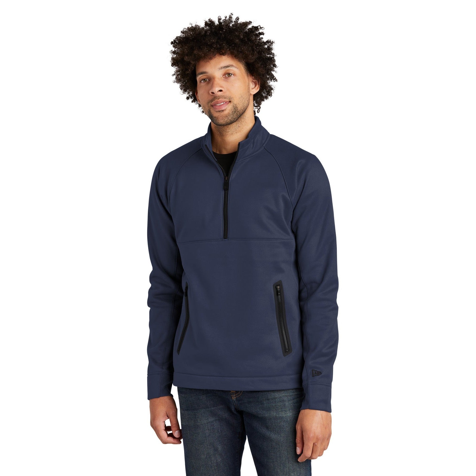 New Era-New Era ® Venue Fleece 1/4-Zip Pullover. NEA523-MedTech-3