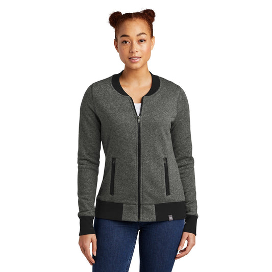 New Era-New Era® Women's French Terry Baseball Full-Zip. LNEA503-MedTech-1