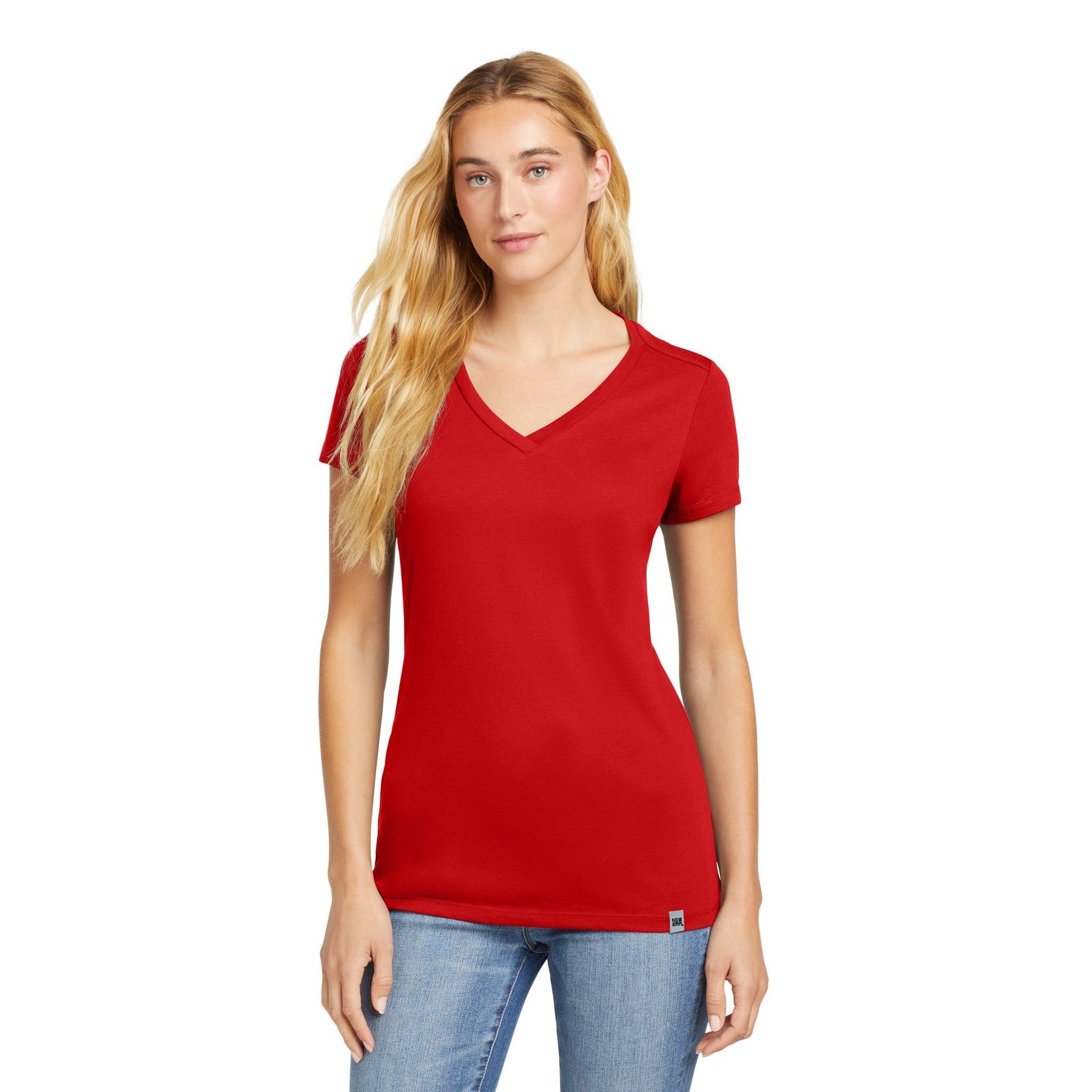 New Era-New Era ® Women's Heritage Blend V-Neck Tee. LNEA101-MedTech-8
