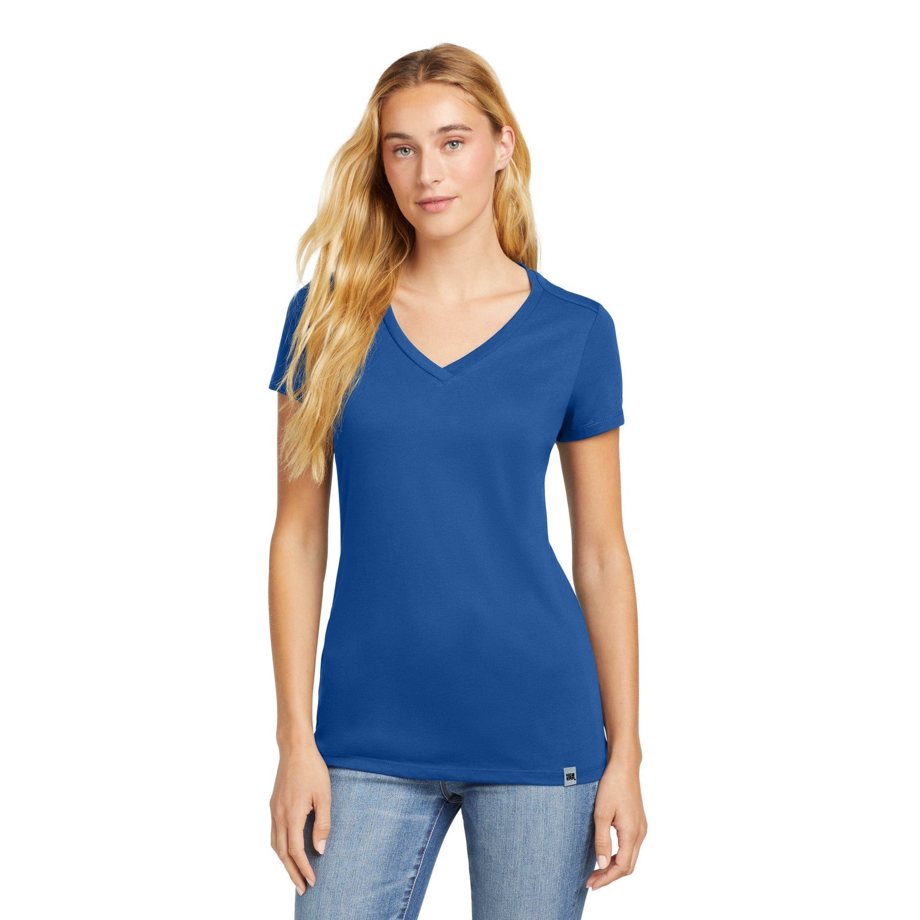 New Era-New Era ® Women's Heritage Blend V-Neck Tee. LNEA101-MedTech-6