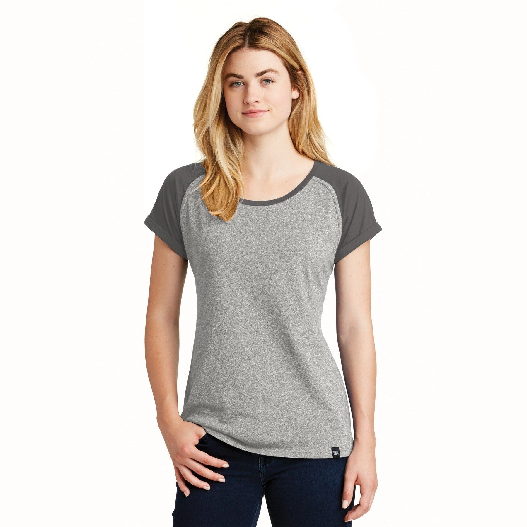 New Era-New Era ® Women's Heritage Blend Varsity Tee. LNEA107-MedTech-3