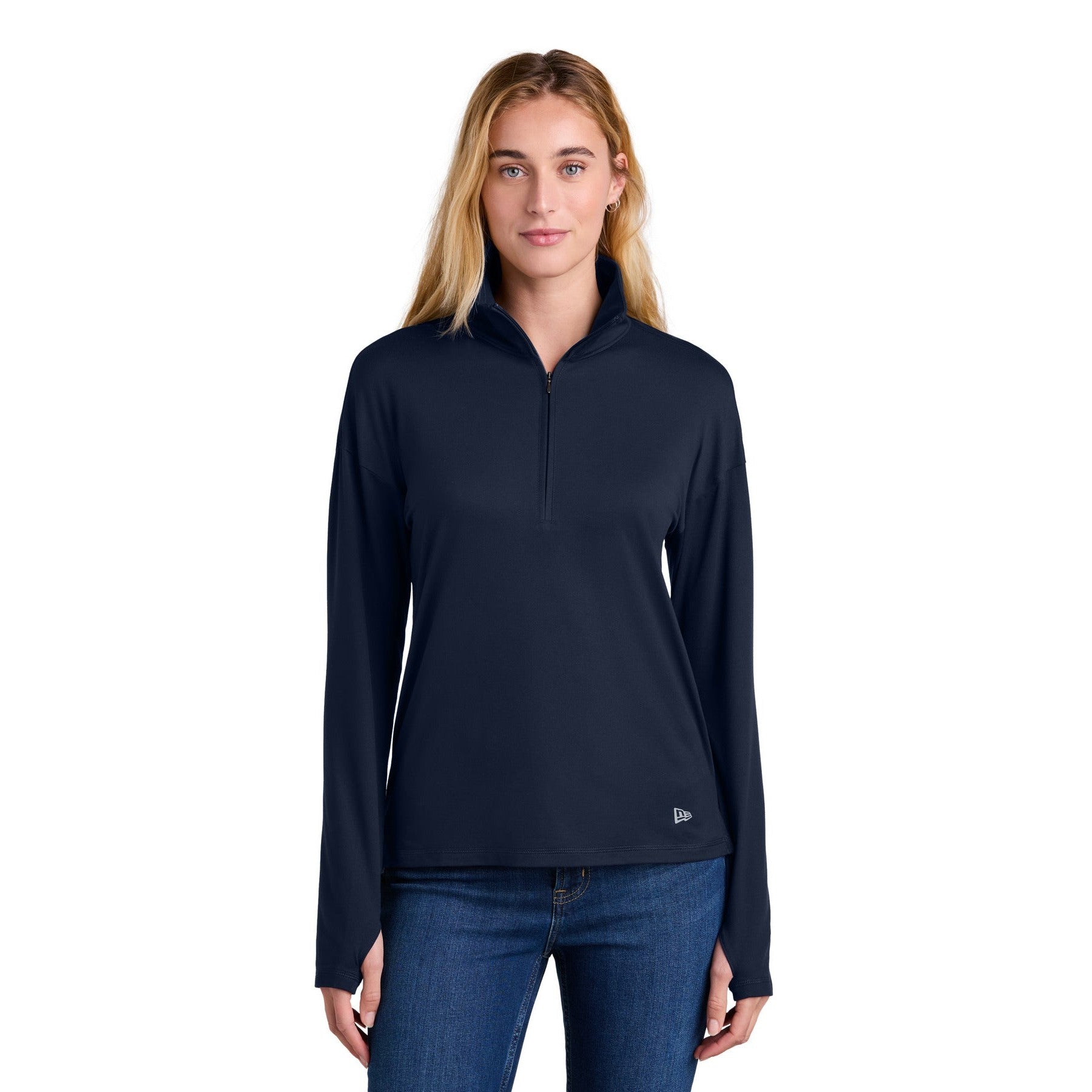 New Era-New Era® Women's Power 1/2-Zip LNEA228-MedTech-3