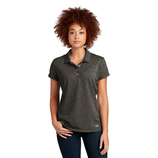 New Era-New Era ® Women's Slub Twist Polo LNEA301-MedTech-1