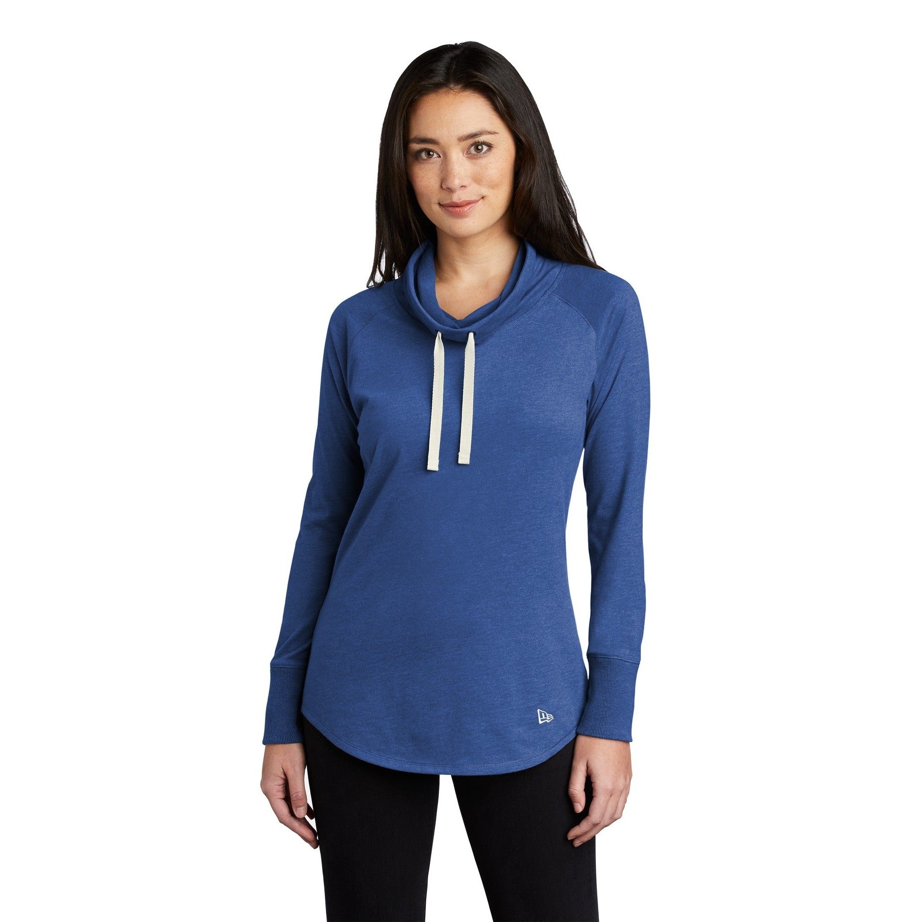 New Era-New Era ® Women's Sueded Cotton Blend Cowl Tee LNEA123-MedTech-2