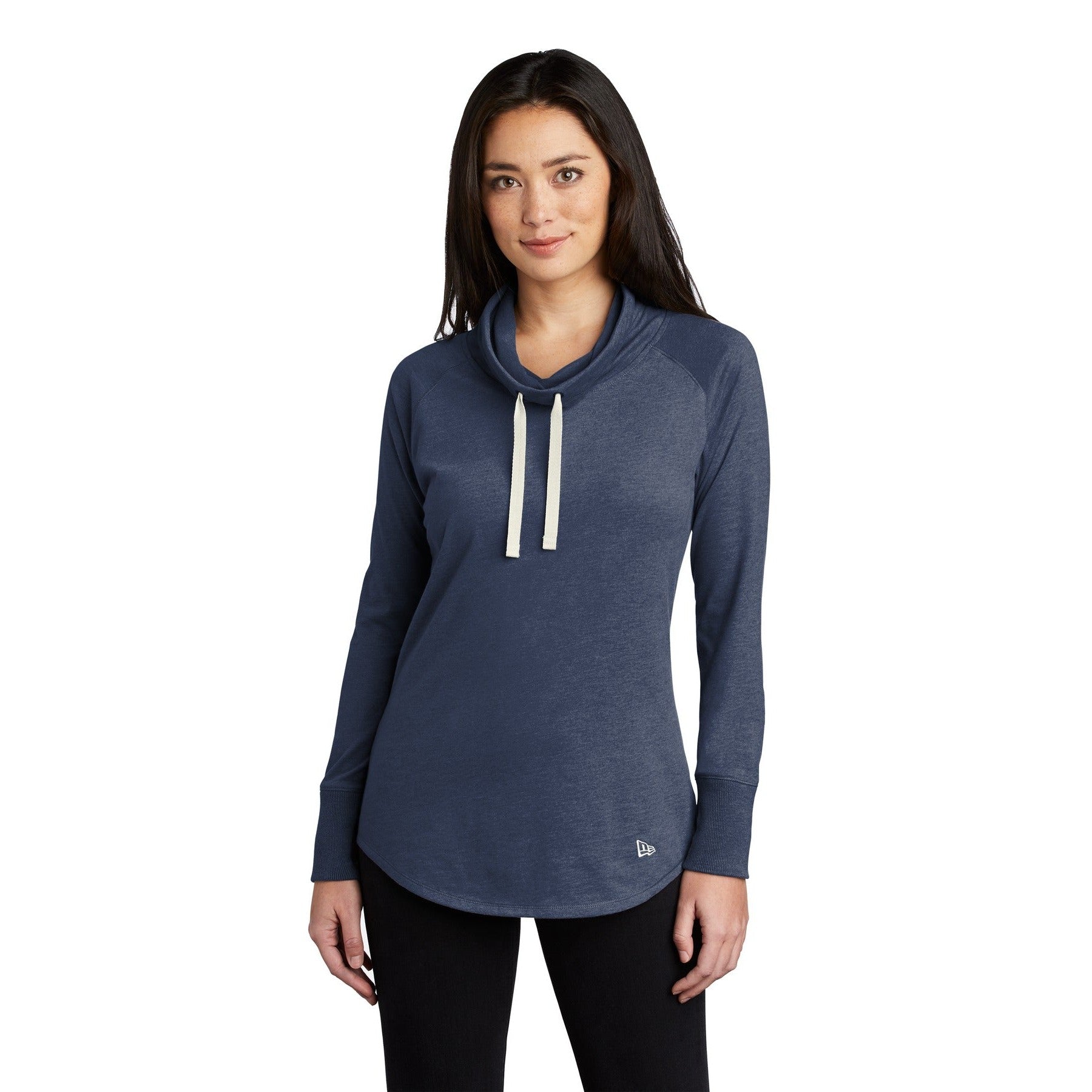 New Era-New Era ® Women's Sueded Cotton Blend Cowl Tee LNEA123-MedTech-4