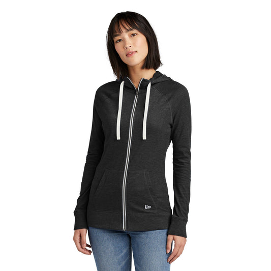 New Era-New Era® Women's Sueded Cotton Blend Full-Zip Hoodie. LNEA122-MedTech-1