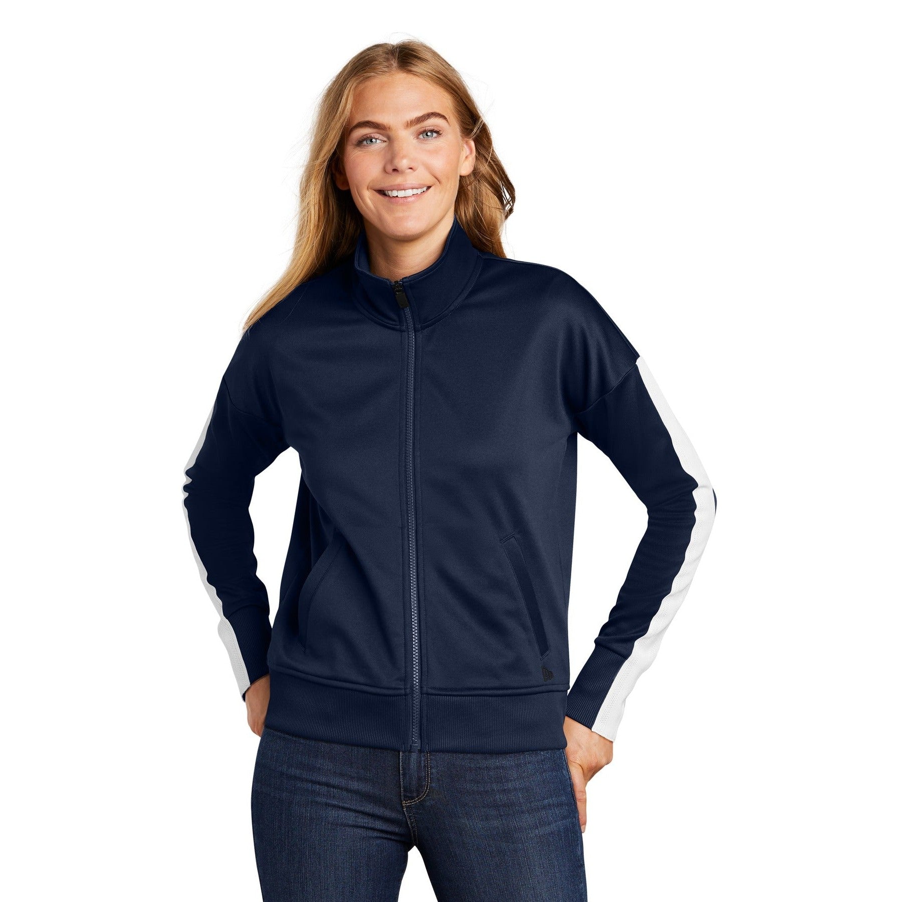 New Era-New Era ® Women's Track Jacket LNEA650-MedTech-2