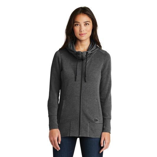 New Era-New Era ® Women's Tri-Blend Fleece Full-Zip Hoodie. LNEA511-MedTech-1