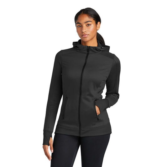 New Era-New Era ® Women's Venue Fleece Full-Zip Hoodie. LNEA522-MedTech-1