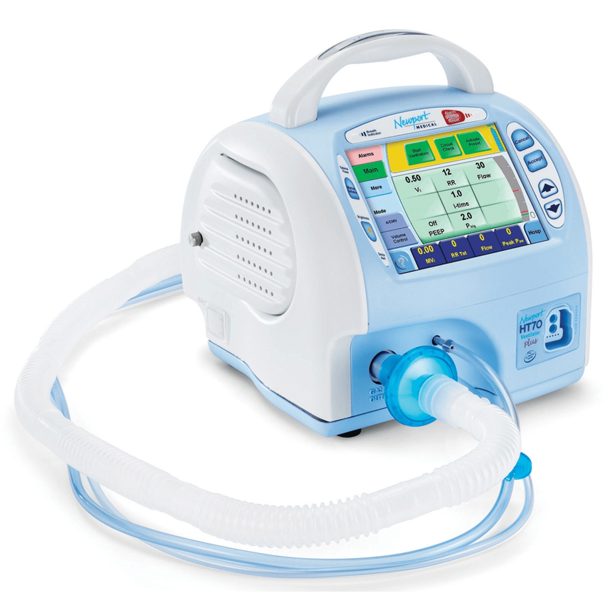 Newport Medical-Newport™ HT70® Plus Ventilator, Recertified-MedTech-2