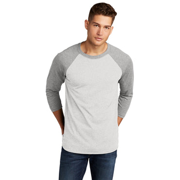 Next Level Apparel-Next Level Apparel® Unisex Tri-Blend 3/4-Sleeve Raglan Tee. NL6051-MedTech-2