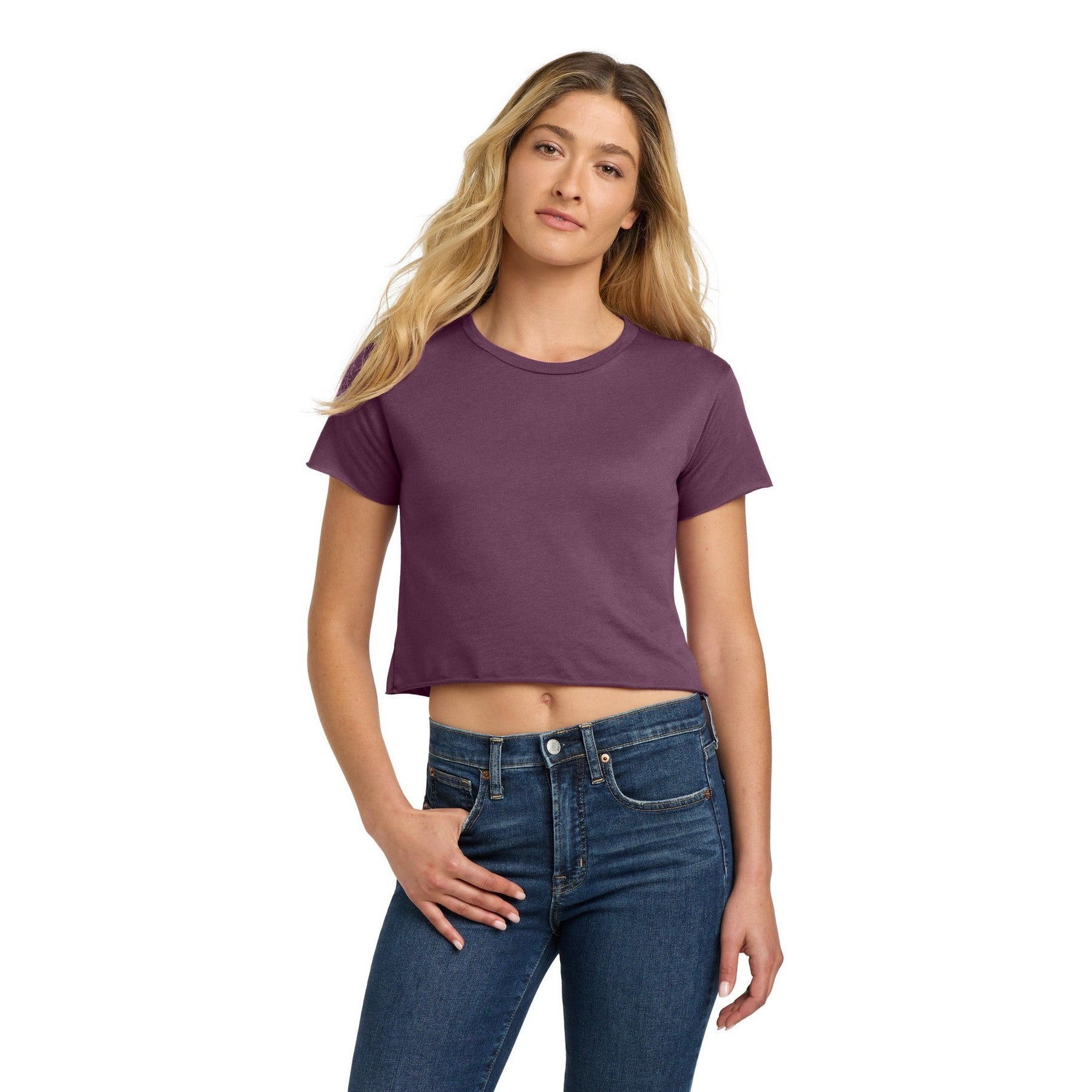 Next Level Apparel-Next Level Apparel® Women's Festival Cali Crop Tee. NL5080-MedTech-5