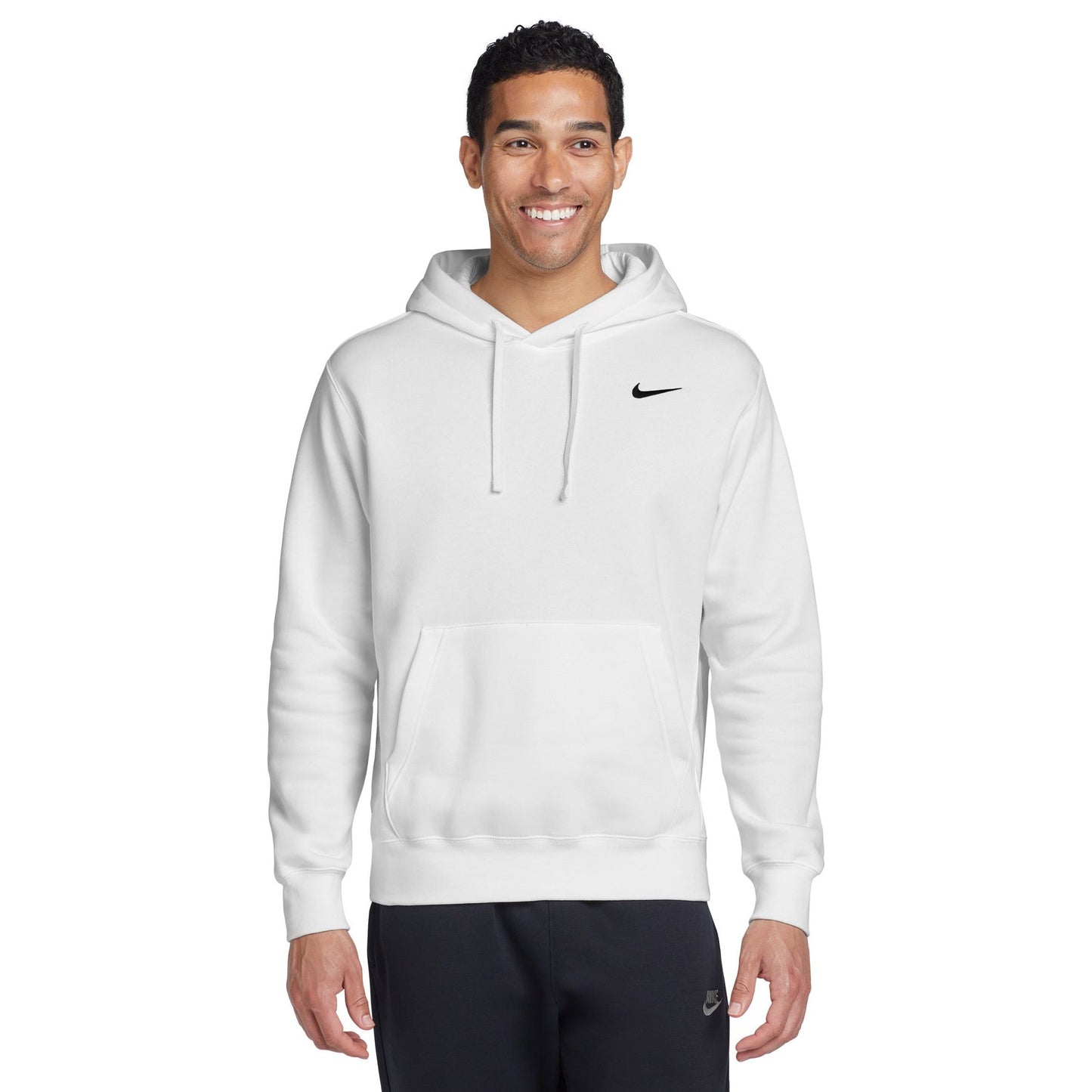 Nike-Nike Club Fleece Pullover Hoodie CJ1611-MedTech-8