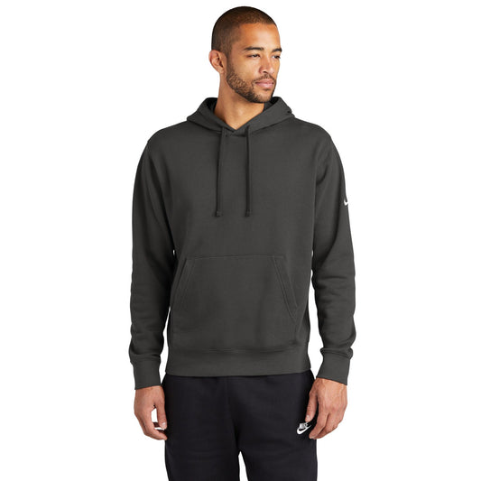 Nike-Nike Club Fleece Sleeve Swoosh Pullover Hoodie NKDR1499-MedTech-1