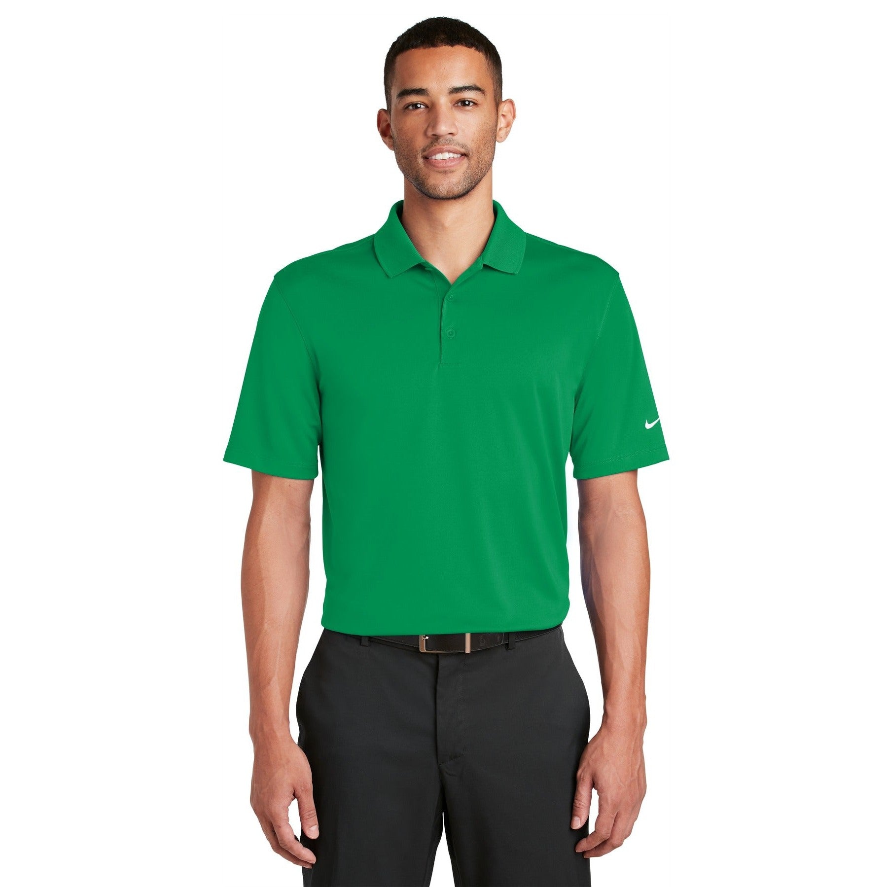 Nike-Nike Dri-FIT Classic Fit Players Polo with Flat Knit Collar. 838956-MedTech-5