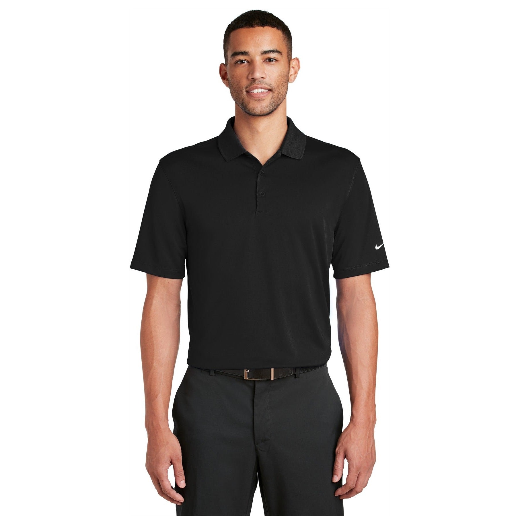 Nike-Nike Dri-FIT Classic Fit Players Polo with Flat Knit Collar. 838956-MedTech-2