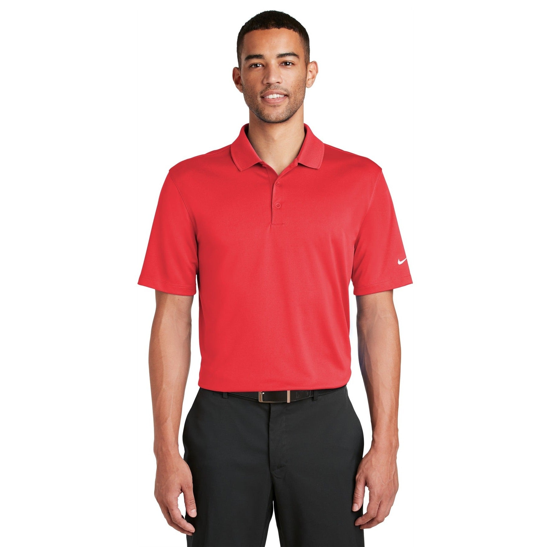 Nike-Nike Dri-FIT Classic Fit Players Polo with Flat Knit Collar. 838956-MedTech-6