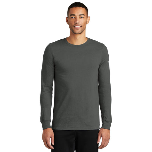 Nike-Nike Dri-FIT Cotton/Poly Long Sleeve Tee. NKBQ5230-MedTech-1