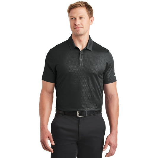 Nike-Nike Dri-FIT Embossed Tri-Blade Polo. 838964-MedTech-1