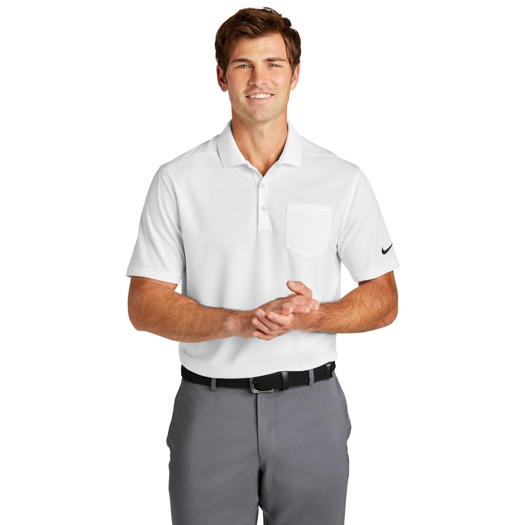 Nike-Nike Dri-FIT Micro Pique 2.0 Pocket Polo NKDC2103-MedTech-7