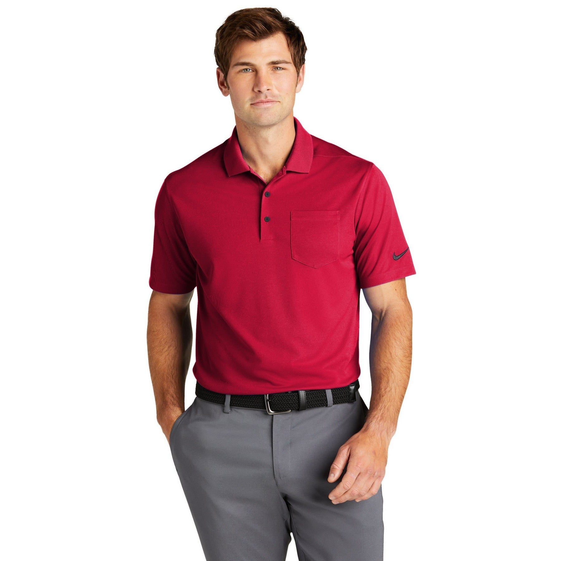 Nike-Nike Dri-FIT Micro Pique 2.0 Pocket Polo NKDC2103-MedTech-6