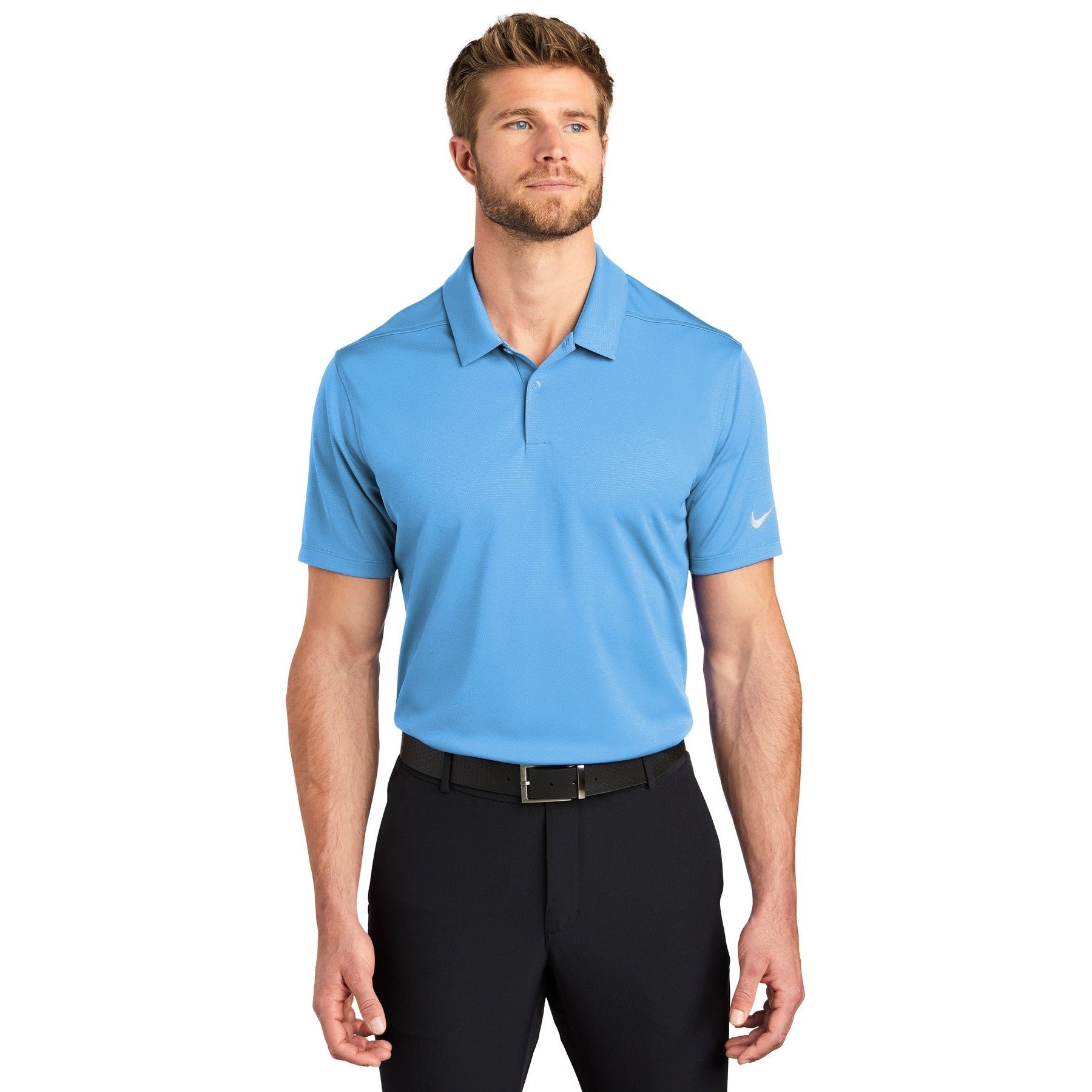 Nike-Nike Dry Essential Solid Polo NKBV6042-MedTech-4